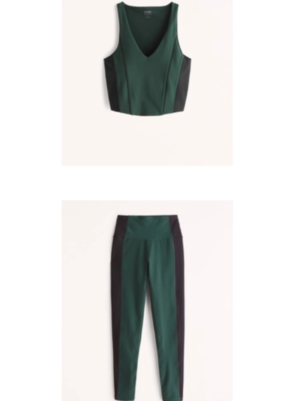 Abercrombie & Fitch YPB SculptLUX set - Forest Edge
